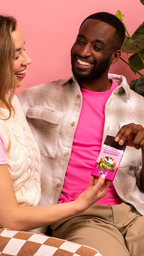 Divine 70% Dark Chocolate with Raspberries