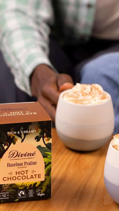 Divine Hazelnut Hot Chocolate