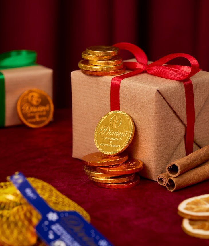 Divine Milk Chocolate Coins